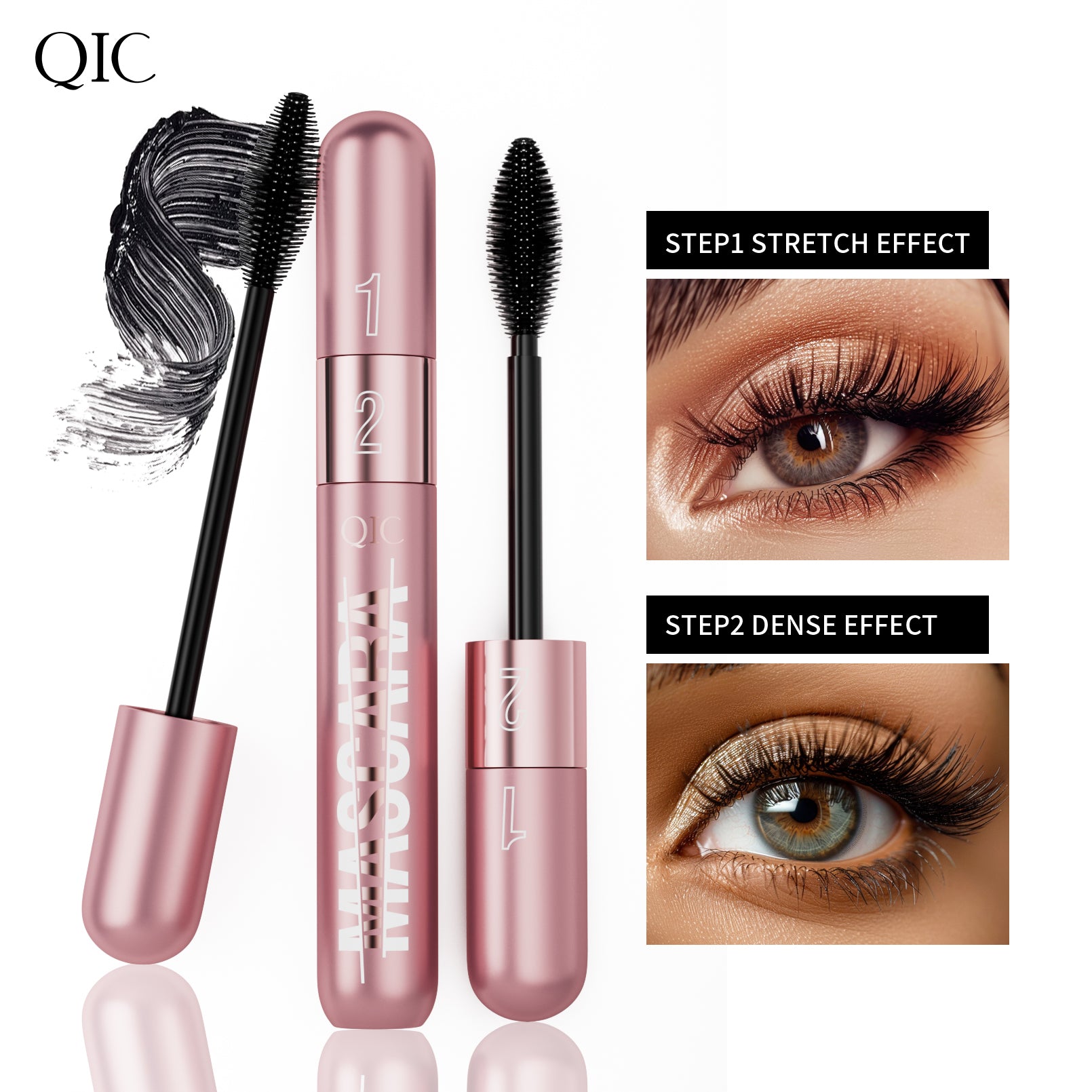 2-in-1 Lash Multiplying Mascara ✨ 24H Oil & Sweat Proof! 💦 Smudge-Proof Lengthening + Curl & Volume 🌟 Clump-Free #LashHack! #WaterproofMascara #VolumeMascara 2-in-1 Lash Multiplying Mascara ✨ 24H Oil & Sweat Proof! 💦 Smudge-Proof Lengthening + Curl & Volume 🌟 Clump-Free #LashHack! #WaterproofMascara #VolumeMascara